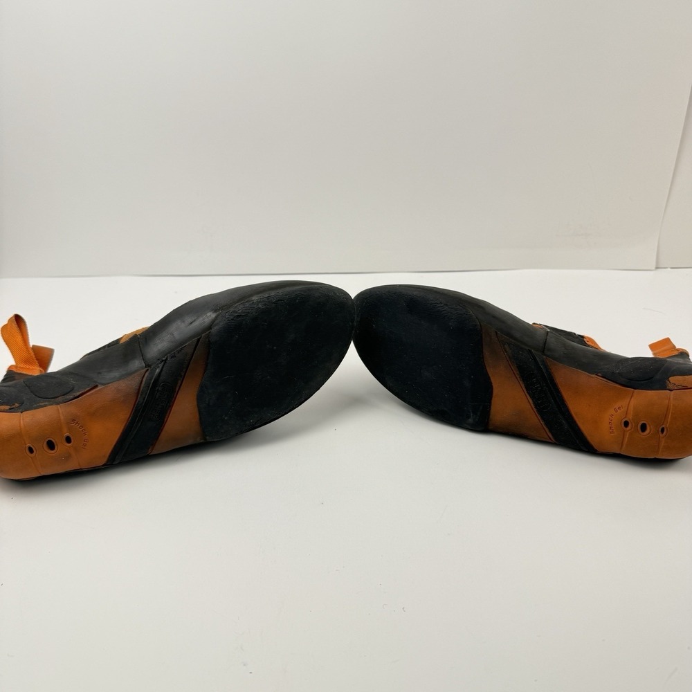 Mad Rock Climbing Shoes Mens 9 Flash 2.0 Orange Climb Bouldering Gym Outdoors - Picture 8 of 16